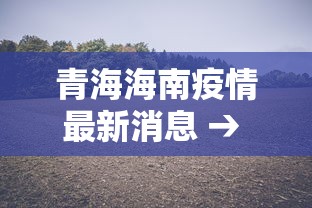 青海海南疫情最新消息 → 海南 青海